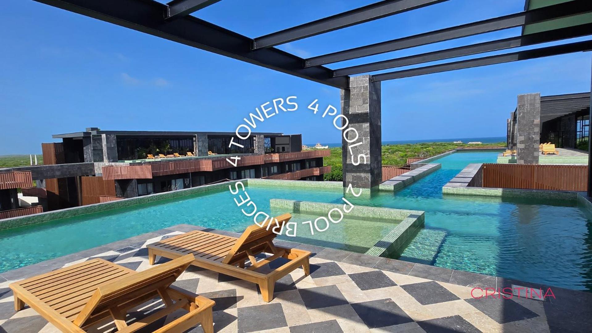 Apartamento With Private Jacuzzi, Rooftop Pools & Free Club